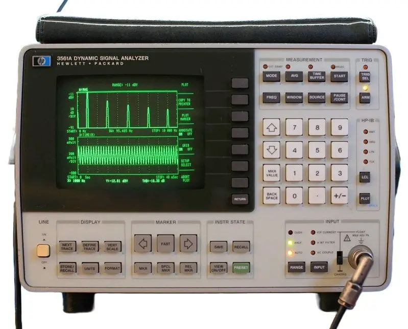 3561A Agilent Signal Analyzer Used 1