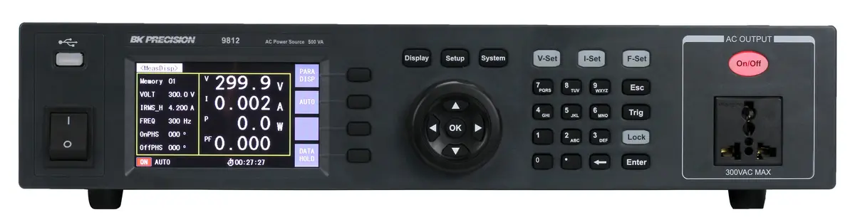 9812-220V Bk Precision Ac Source New 1