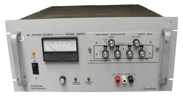 1001Tc California Instruments Ac Source Used 1