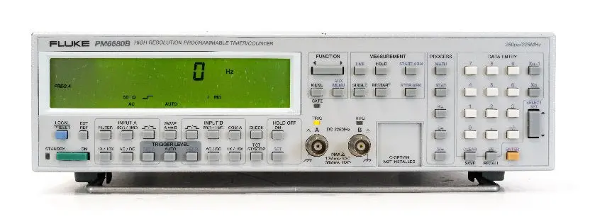 Pm6680 Fluke Frequency Counter Used 1
