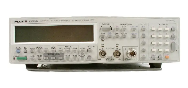 Pm6681 Fluke Frequency Counter Used 1