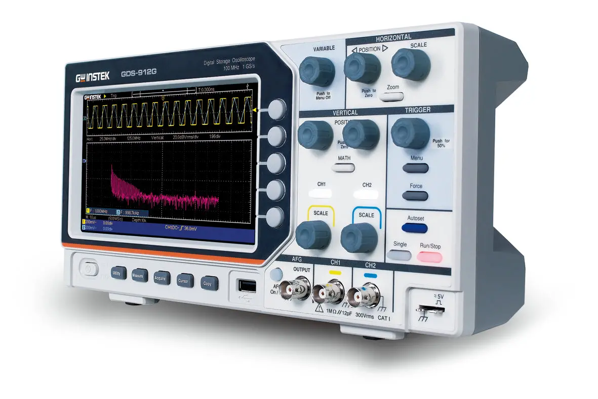 Gds-912G Instek Digital Oscilloscope New 1
