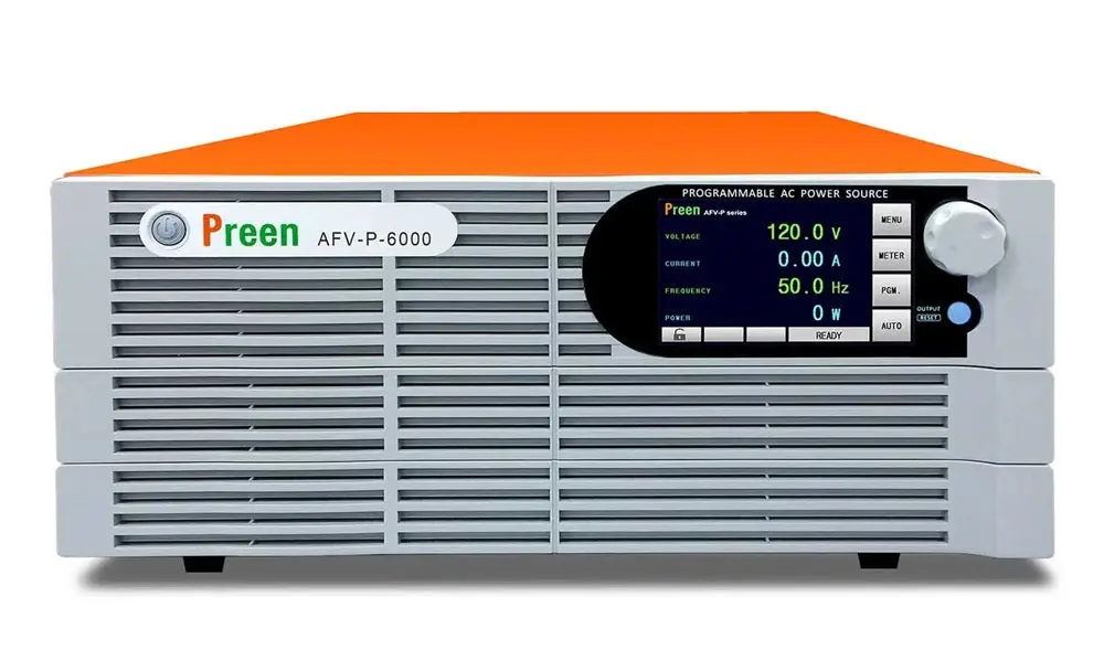 Afv-P-6000A Preen Ac Power Sources New 1
