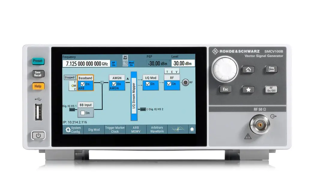 Smcv100bp2 Rohde & Schwarz Vector Signal Generator New 1