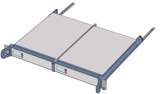 Zza-Kn20 Rohde & Schwarz Rackmount Adapter New 1