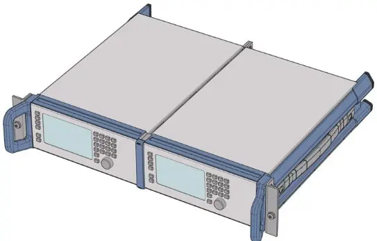 Zza-Kn22 Rohde & Schwarz Rackmount Adapter New 1
