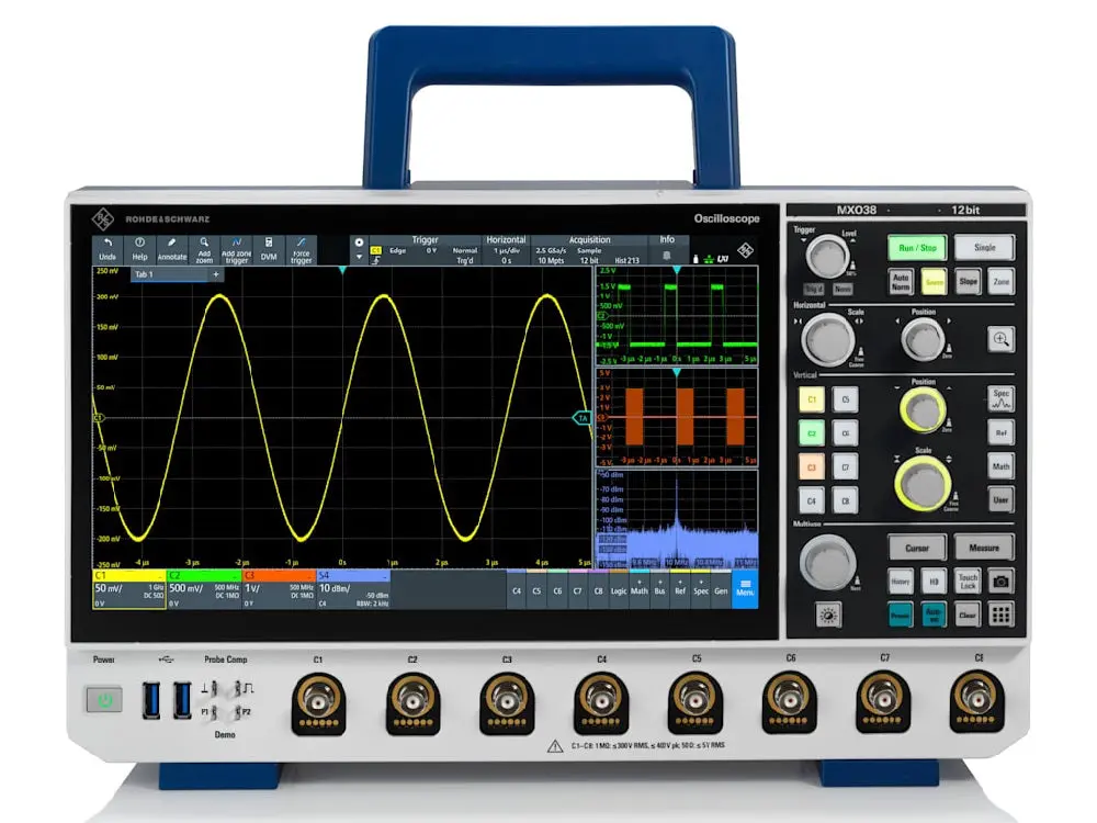 Mxo38-1Pk Rohde & Schwarz Digital Oscilloscope New 1