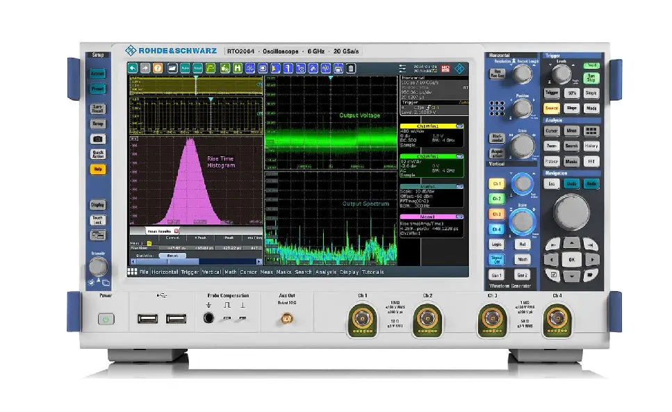 Rto2044 Rohde And Schwarz Oscilloscope Used 1