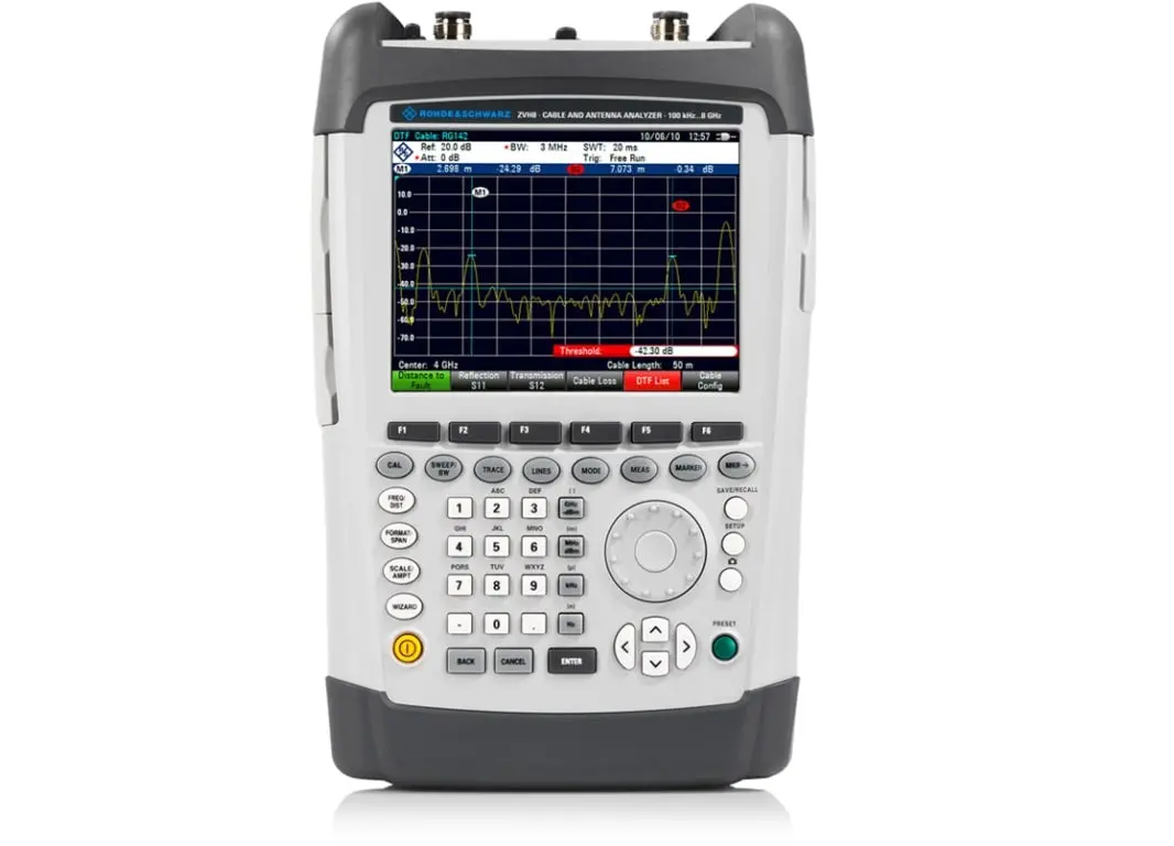 Zvh4 Rohde & Schwarz Cable And Antenna Analyzer Used 1