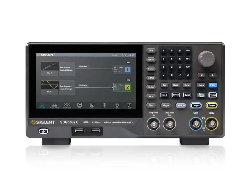 Sdg3082x Siglent Arbitrary Waveform Generator New 1