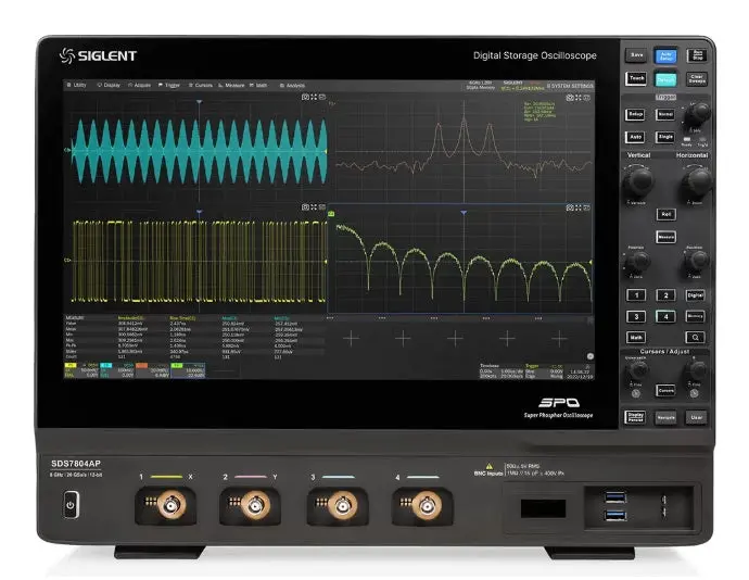 Sds7604ap Siglent Digital Oscilloscope New 1