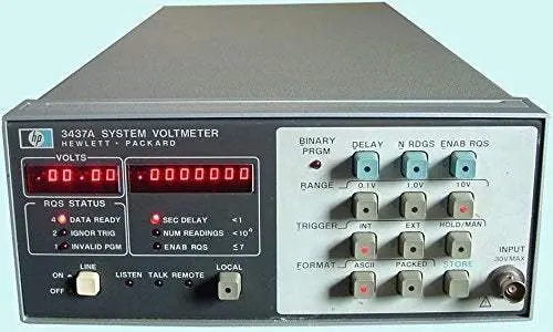 3437A Agilent Voltmeter Used 1