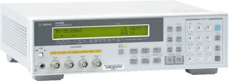 4338B Agilent Milli Ohmmeter Used 1