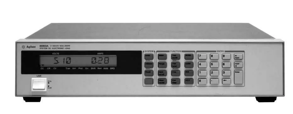 6060A Agilent Dc Electronic Load Used 1