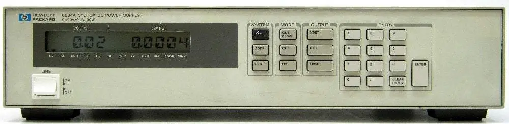 6634A Agilent Dc Power Supply Used 1