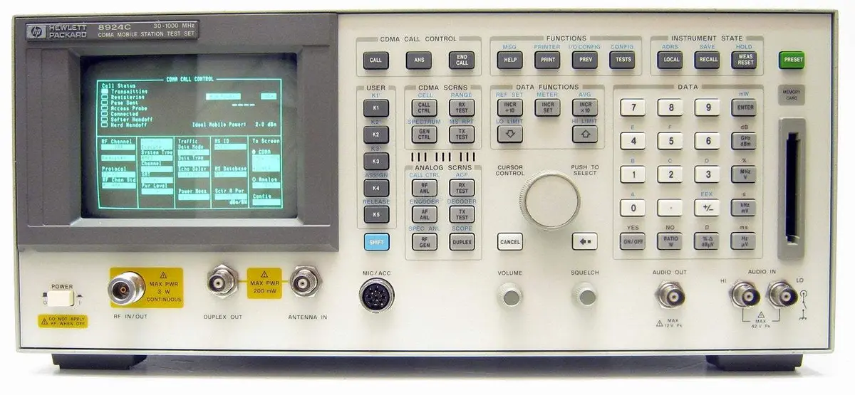 8924C Agilent Communication Analyzer Used 1