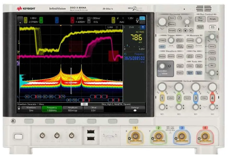 Dsox6004a Agilent Digital Oscilloscope Used 1