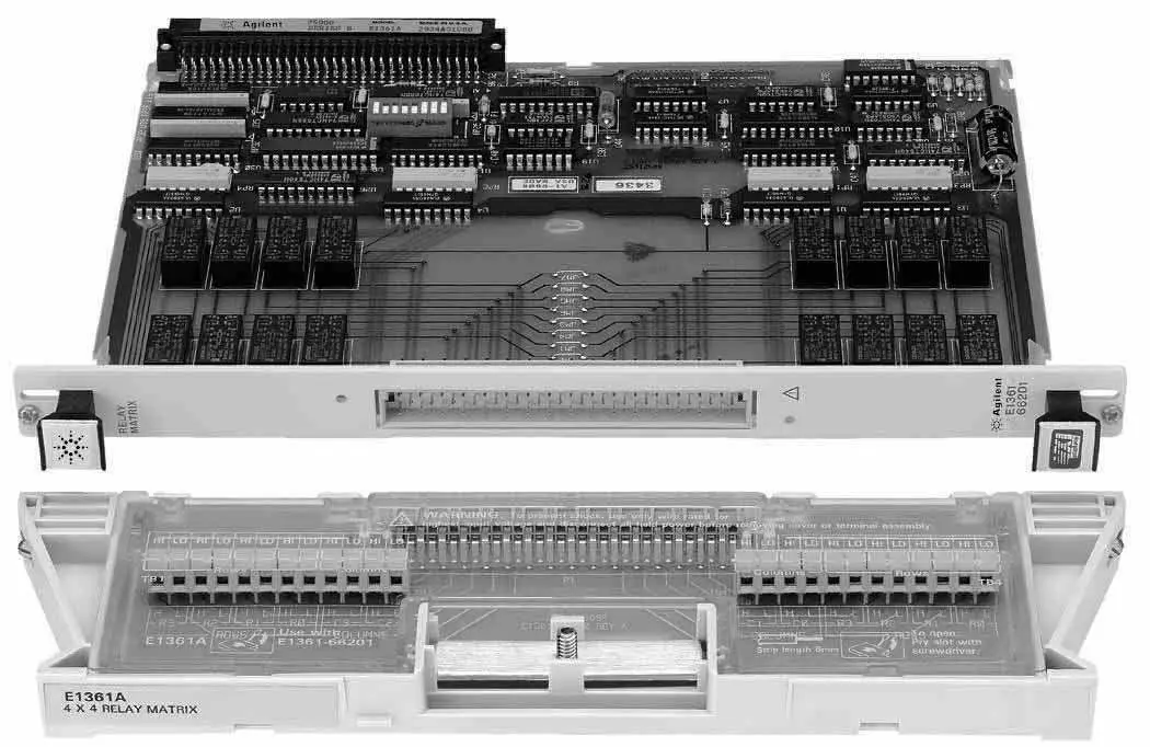 E1361a Agilent Vxi Used 1