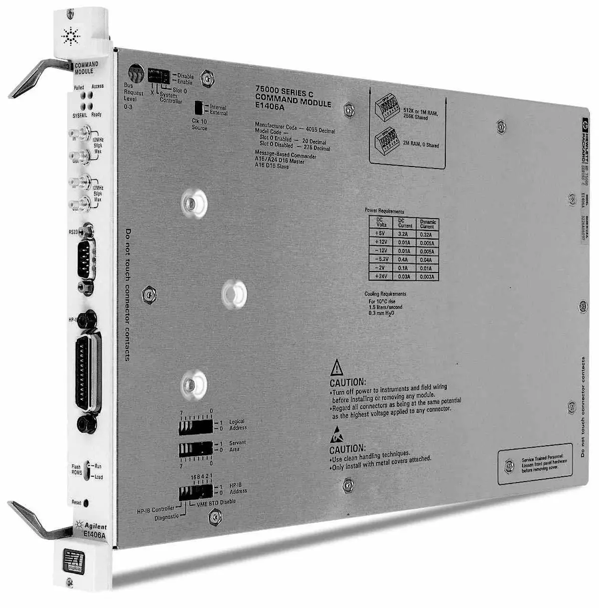 E1406a Agilent Vxi Used 1