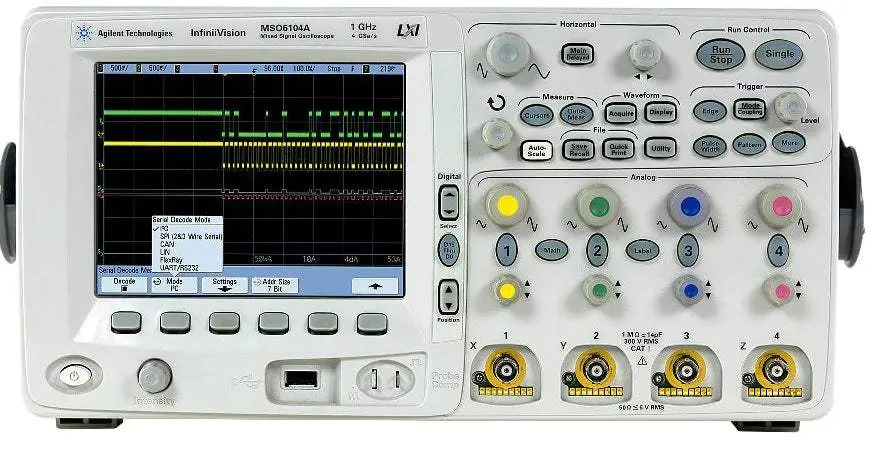 Mso6104a Agilent Mixed Signal Oscilloscope Used 1