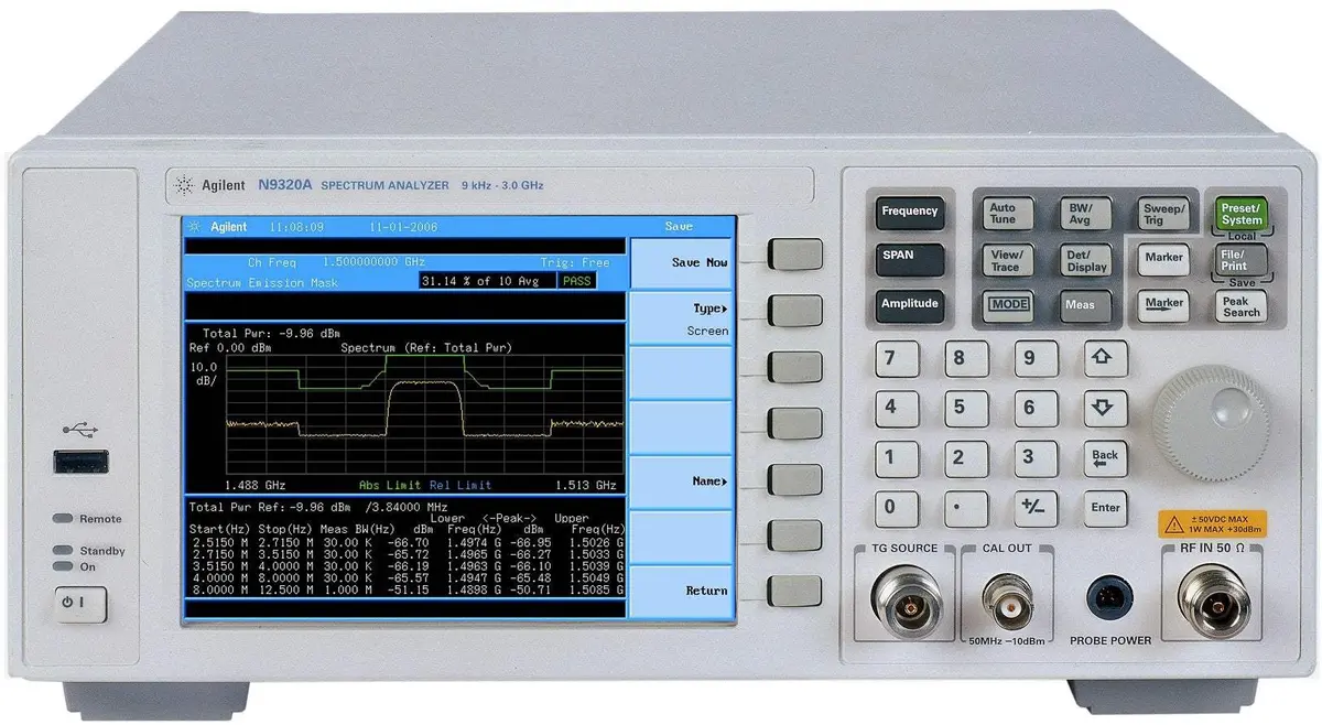N9320a Agilent Spectrum Analyzer Used 1
