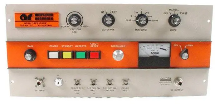 100W1000m1 Amplifier Research Rf Amplifier Used 1