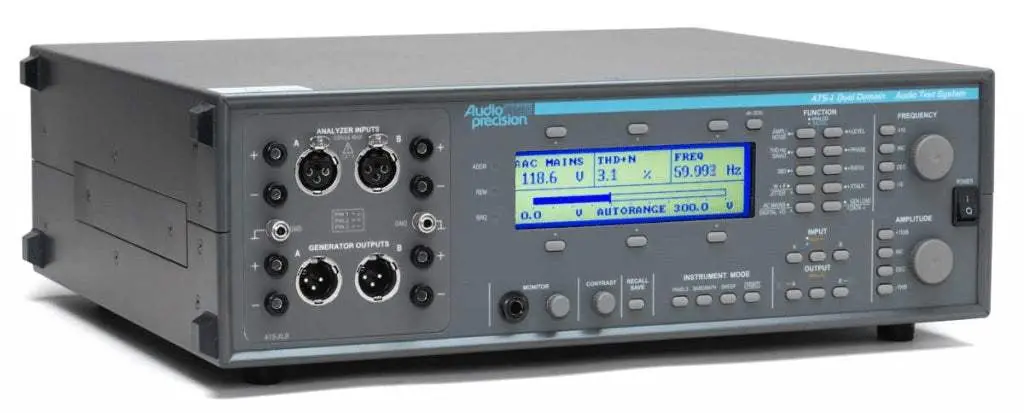 Ats-1 Dual Domain Audio Precision Audio Analyzer Used 1