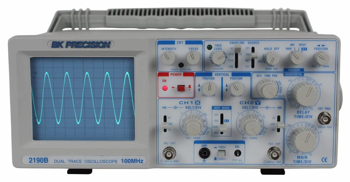 2190B B&K Precision Analog Oscilloscope Used 1