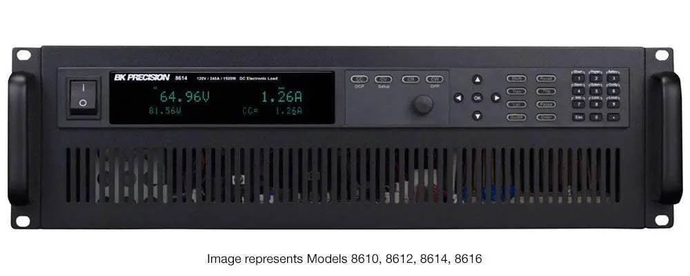 8610 B&K Precision Dc Electronic Load New 1