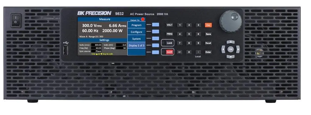 9832 B&K Precision Ac Source Used 1