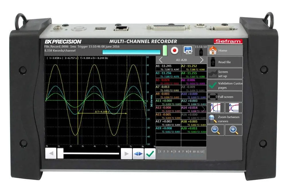 Das220-Bat B&K Precision Recorder New 1
