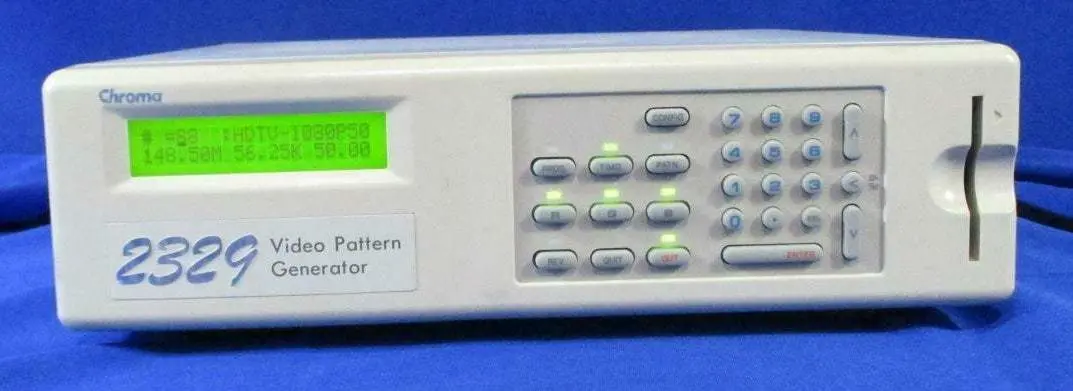 2329 Chroma Pattern Generator Used 1