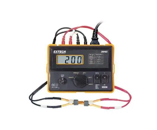 380460 Extech Milli Ohmmeter Used 1