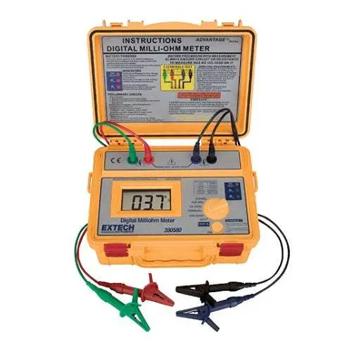 380580 Extech Milli Ohmmeter New 1