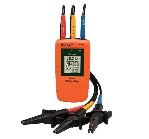480400 Extech Phasing Tester New 1