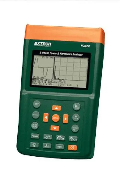 Pq3350 Extech Power Analyzer New 1