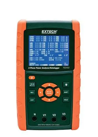 Pq3450 Extech Power Analyzer New 1