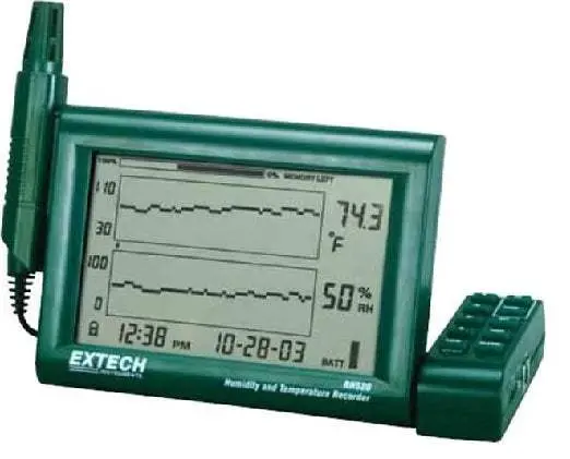 Rh520a Extech Data Logger Used 1