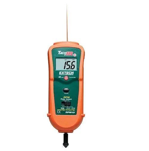 Rpm10-Nistl Extech Tachometer New 1