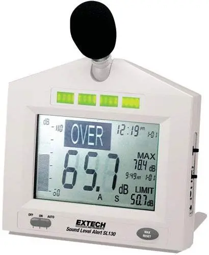 Sl130w-Nist Extech Sound Meter New 1