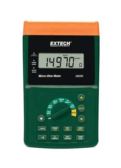 Um200 Extech Micro Ohmmeter New 1