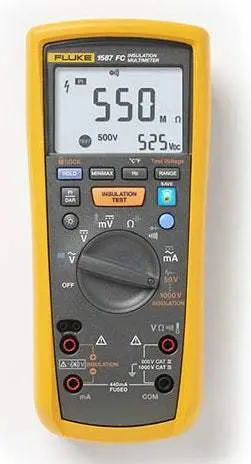 1587 Fc Fluke Insulation Meter Used 1