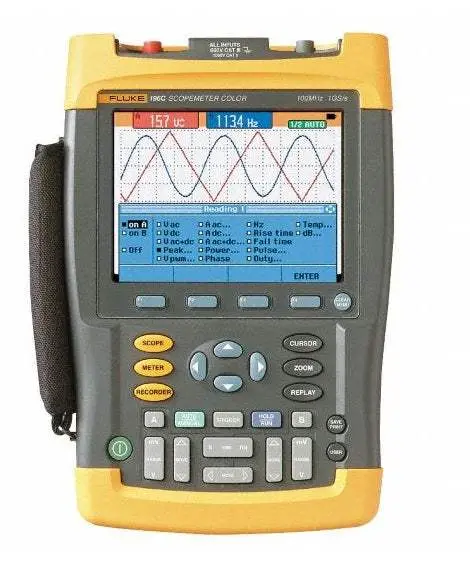 196C Fluke Digital Oscilloscope Used 1