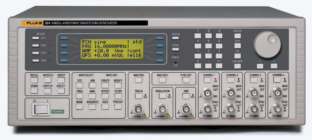 284 Fluke Arbitrary Waveform Generator Used 1