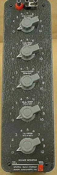 1432P General Radio Decade Resistor Used 1