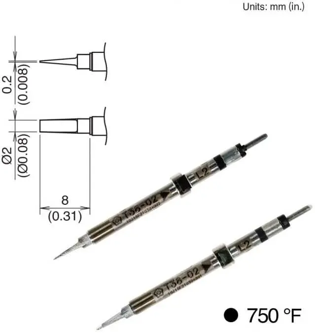 T38-02L2 Hakko Hot Tweezer New 1