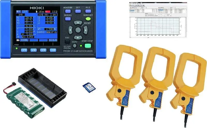 Pw3360-20/1000Pro Kit Hioki Power Analyzer New 1
