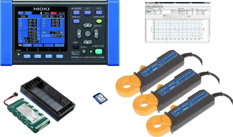 Pw3360-21/100Pro Kit Hioki Power Analyzer New 1