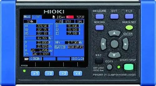 Pw3360-21 Hioki Power Analyzer New 1