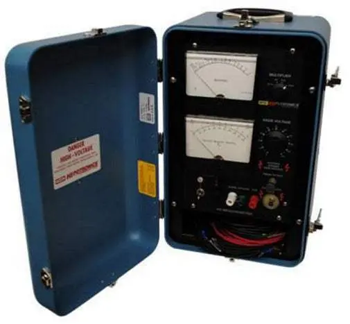Hvm5-A Hipotronics Insulation Meter Used 1